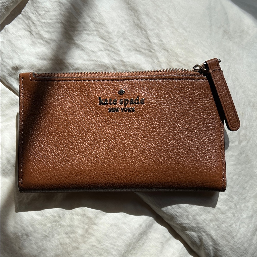 Kate Spade Tan Leather Pouch